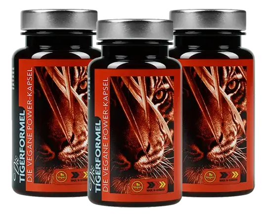 Three TigerFormel bottles